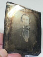 Vintage Ambrotype Sixth Plate,  Young man in a suit picture