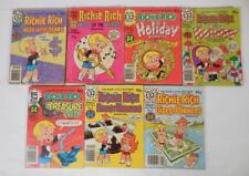 RICHIE RICH Only Lot of 7 Harvey Digest Mags Comics picture