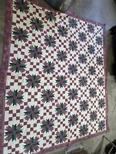 Huge handmade quilt- 105” x 86” picture