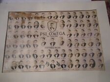 1926 PSI OMEGA FRATERNITY CLASS PHOTO - PITTSBURGH - NU CHAPTER - 10