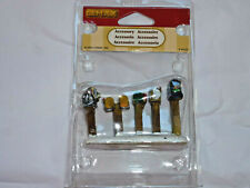 LEMAX  Accessories # 44229 - Winter Mailboxes - Dated 2004  Approx. 2