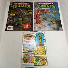 VINTAGE 1990’s Turtles magazine summer and fall 1990 editions  picture