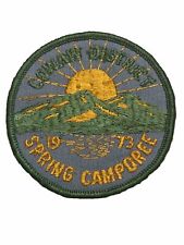 Cowaw District Patch 1973 Spring Camporee BSA Boy Scouts Of America Badge Emblem picture
