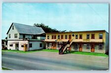 Virginia Minnesota Postcard Andy Double Decker Motel Building Roadside View 1960 picture