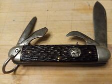 VINTAGE ULSTER BOY SCOUT POCKED KNIFE W/4 BLADES picture