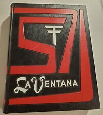 1957 Texas Tech La Ventana Yearbook Annual Good Shape No Writing picture