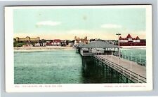Old Orchard ME, From The Pier, Maine Vintage Postcard picture