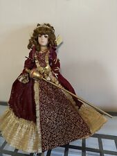 Gorgeous Collectors Choice Fairy Tale Porcelain Doll 23” Tall picture
