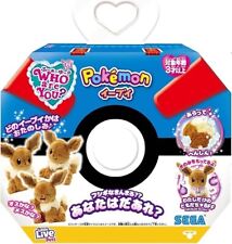 WHO are YOU Little Live Pets Scruff a Luvs Pokémon Eevee Fluffy Plush From Japan picture