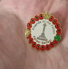 36th Ulster Division Friends Of The Fallen Remembrance POPPIES  VERY Rare Badge picture