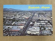 Postcard Scottsdale AZ Arizona Aerial View Vintage PC picture