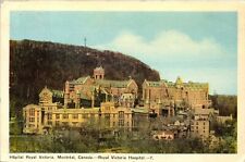 Royal Victoria Hospital Montreal Canada Overlook  VTG WOB PM Cancel Postcard picture