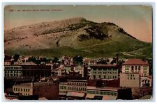 c1910's Mt. Helena From Helena Montana Aerial View Buildings Roads MO Postcard picture