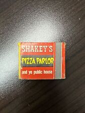 Vintage FULL UNSTRUCK Matchbook - Shakey's Pizza Parlor & Ye' Public House picture