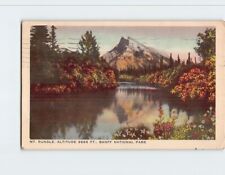 Postcard Mt. Rundle Banff National Park Alberta Canada picture