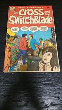 1972 BARBOUR CHRISTIAN COMICS THE CROSS AND THE SWITCHBLADE DETACHED COVER picture