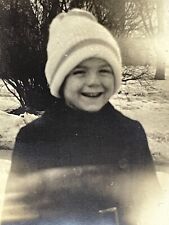 SF Photograph Girl Overexposure White Edges Smil Smiling 1920-30's picture