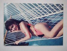 Vintage color photo 1980s swimsuit Japanese Lady, 10503 picture