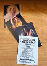 1994 Scream Queens Series 5 - complete 4 card promo set Hard to Find picture