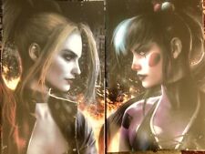 PUNCHLINE #1 Exclusive, (2 Book Connecting ￼Set). Covers by Jeremy Roberts. NM+ picture