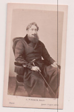 Vintage CDV Frédéric Gaëtan de La Rochefoucauld, Marquis of Liancourt   Author picture