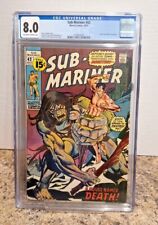 SUBMARINER #42 CGC 8.0 OWW PAGES, AFFORDABLE BOOK picture
