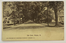 Vintage Postcard, Street View, State Street, Windsor, Vermont picture