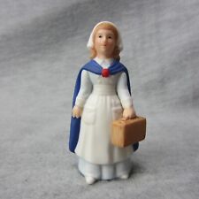 Vintage Lefton Nurse Figurine 2.5in 00217 Colonial Sarah Miller picture