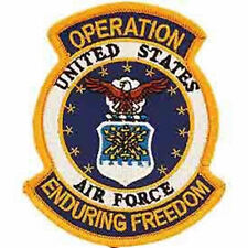 US AIR FORCE OPERATION ENDURING FREEDOM PATCH - Bright Colors - Veteran Owned. picture