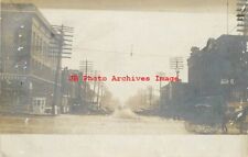 OH, Wellington, Ohio, RPPC, West Main Street, Business Section, Photo picture
