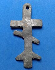 Ancient Leaden Cross 9th to the mid-13th century.  picture