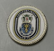 US Navy USS Port Royal CH 13 ChallengeCoin Presented By The Commanding Officer picture
