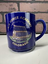 Vtg United States Air Force Academy Colorado Cadet Chapel Coffee Mug picture