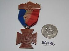 VINTAGE 1883 WOMAN'S RELIEF CORPS BADGE MEDAL  CIVIL WAR VETERANS PATENDED picture