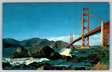 c1910s Golden Gate Bridge California San Francisco Vintage Postcard picture