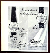 Lucien Piccard Original 1959 Vintage Print Ad picture