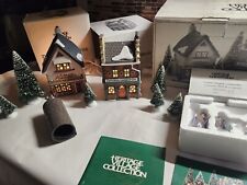 DEPT 56 Dickens Village Set Christmas House START A TRADITION Stores Lamps picture