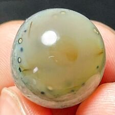 TOP 11G Natural Gobi Agate Eyes Agate Sphere Crystal Stone Madagascar L2039 picture