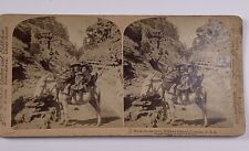 Stereoview Photo Room For One More Williams Canyon Colorado Underwood picture