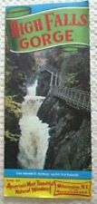 VINTAGE HIGH FALLS GORGE WILMINGTON,NY BROCHURE- E8F-11 picture
