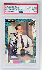 ROB SCHNEIDER SIGNED SNL SATURDAY NIGHT LIVE CARD RICHMEISTER PSA 1992 STAR PICS picture