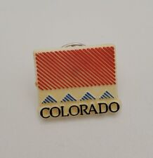 Colorado Mountains Tourist Travel Souvenir Collectible Vintage Plastic Pin picture