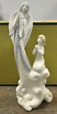 Appletree Design Porcelain Praying Angel And Child Figurine - 9.5” Tall picture