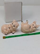 Vintage Norcrest Playful Pigs Salt And Pepper Shakers picture