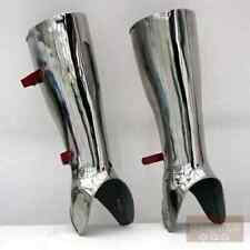 Medieval Steel Pair Of Leg Greaves Knight Leg Armor Warrior Costume gift item picture