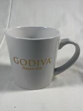 Godiva Belgium 1926 Gold Letters White Mug Made By Modern Gourmet Foods picture