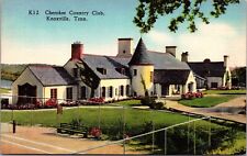 Linen Postcard Cherokee Country Club in Knoxville, Tennessee~135177 picture