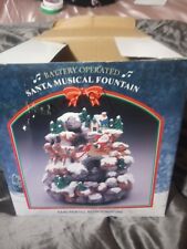 Santa Musical Fountain Battery Operated picture