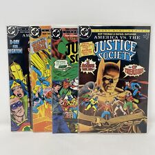 America vs The Justice Society # 1-4 Complete Mini Series DC Comics (1985) VF/NM picture