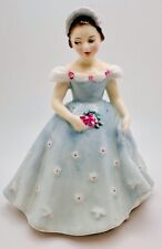 Vintage Royal Doulton The Bridesmaid Figurine HN 2196 Wedding Girl Figure 1959 picture